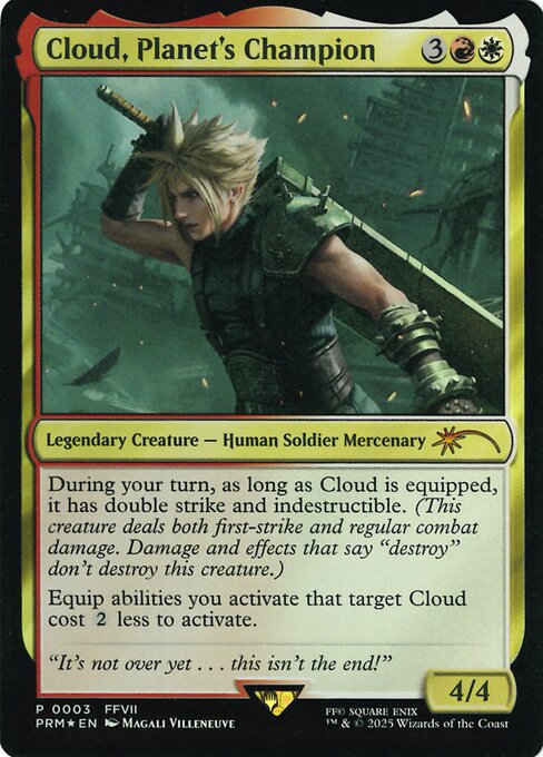 Cloud, Planet's Champion (PMEI)