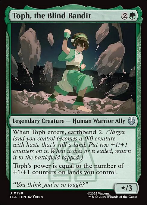 Toph, the Blind Bandit (TLA)